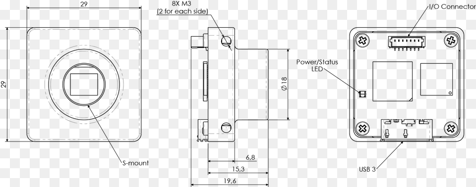 All Dimensions Are Expressed In Millimeters Diagram, Cad Diagram Free Png Download