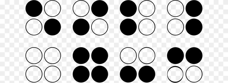 All Eight Patterns Math Counters Clip Art, Gray Free Png