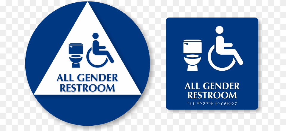 All Gender Restroom Signs Restroom Symbol All Gender, Sign, Disk, Text Free Png Download