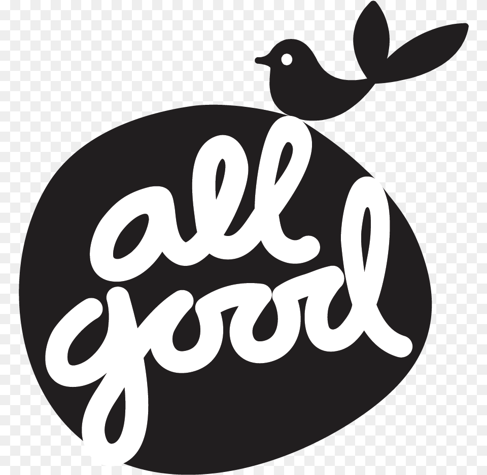 All Good Organics All Good Organics Logo, Text, Calligraphy, Handwriting, Animal Png
