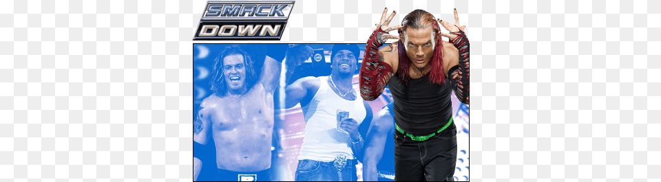 All Graphics Jeff Hardy And John Wwe Best Of Smackdown 10th Anniversary 1999 2009 Dvd, Adult, Female, Male, Man Png