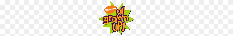 All Grown Up, Logo, Dynamite, Weapon, Sticker Png Image