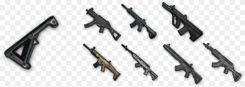 All Guns In Pubg, Firearm, Gun, Rifle, Weapon Png