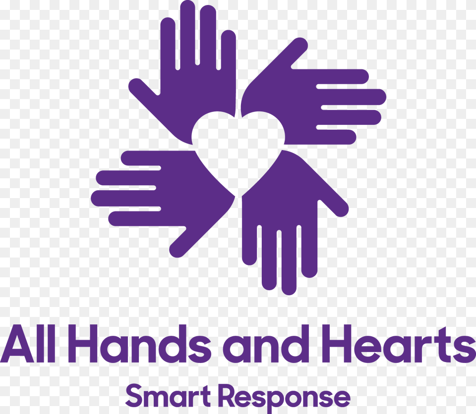 All Hands And Hearts, Purple, Logo, People, Person Png Image