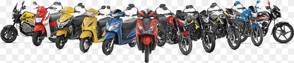 All Honda 2 Wheelers, Motorcycle, Transportation, Vehicle, Machine Free Transparent Png
