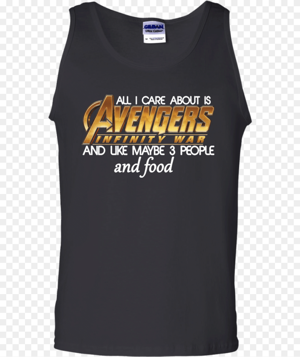 All I Care About Is Avengers Infinity War Active Tank, Clothing, T-shirt, Tank Top, Shirt Png Image