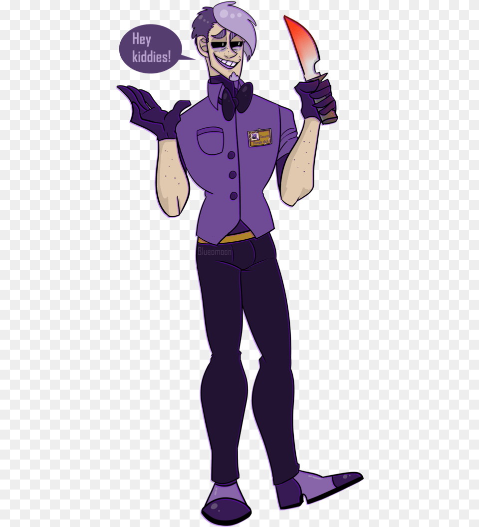 All I Got To Say Is Who Would Trust A Guy With The Purple Guy With Knife, Book, Comics, Publication, Adult Free Transparent Png