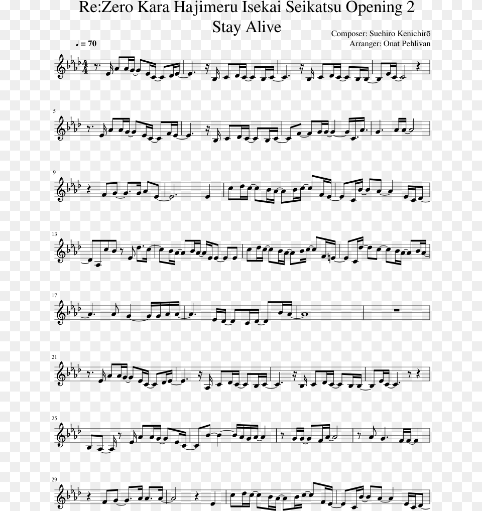 All I Want For Christmas Is You Flute Sheet Music, Gray Free Png