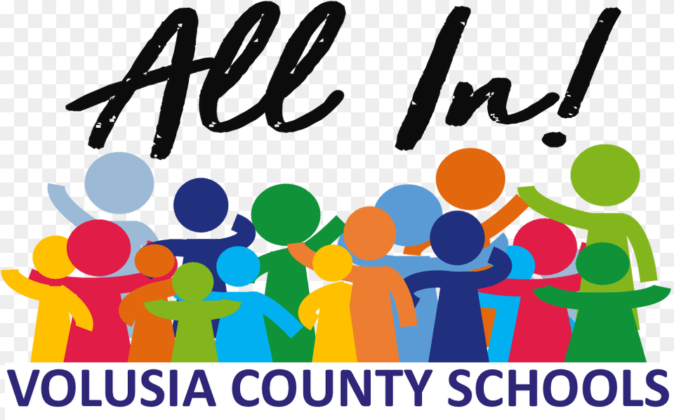 All In Color Background Volusia County Schools All, Balloon, People, Person, Crowd Free Transparent Png