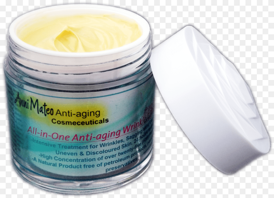 All In One Anti Aging Wrinkle Lifting Cream, Butter, Food, Can, Tin Png Image