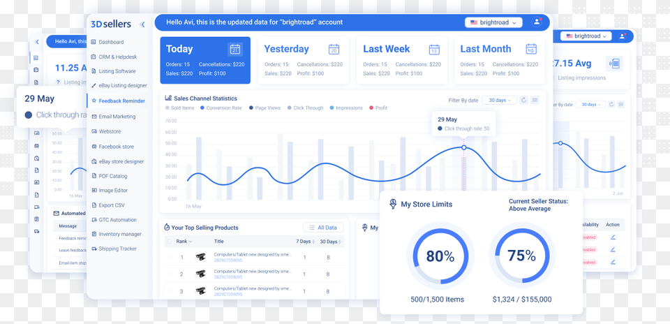 All Inone Ebay Selling Manager Screenshot, File, Text, Page Free Png Download