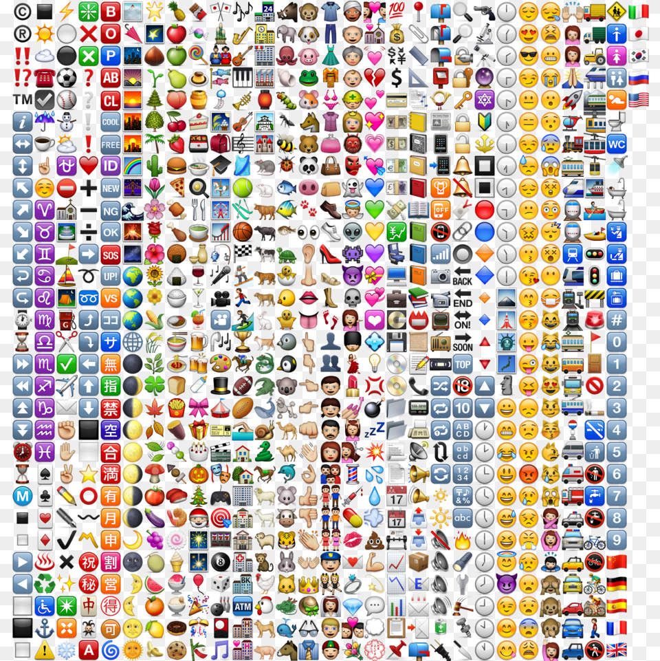 All Iphone Emojis Transparent Cartoons All Iphone Emojis, Accessories, Art Png Image