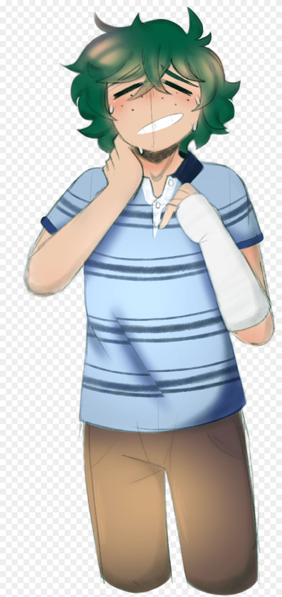 All Ive Thought About This Week Is Deku Being Evan Deku As Evan Hansen, Publication, Book, Comics, Adult Free Transparent Png