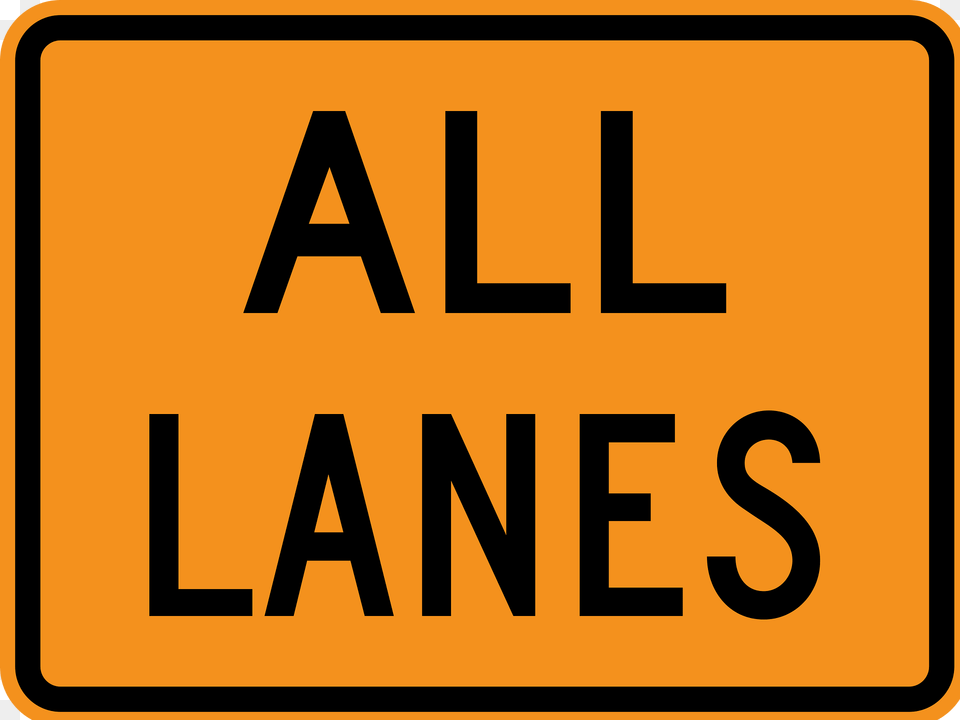 All Lanes Clipart, Sign, Symbol, Transportation, Vehicle Free Transparent Png