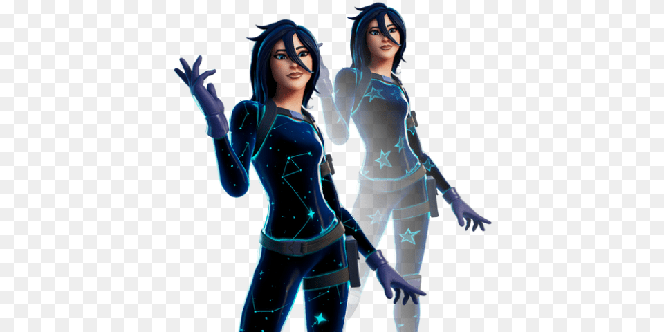 All Leaked Christmas Skin Fortnite Astra, Book, Clothing, Comics, Costume Free Transparent Png