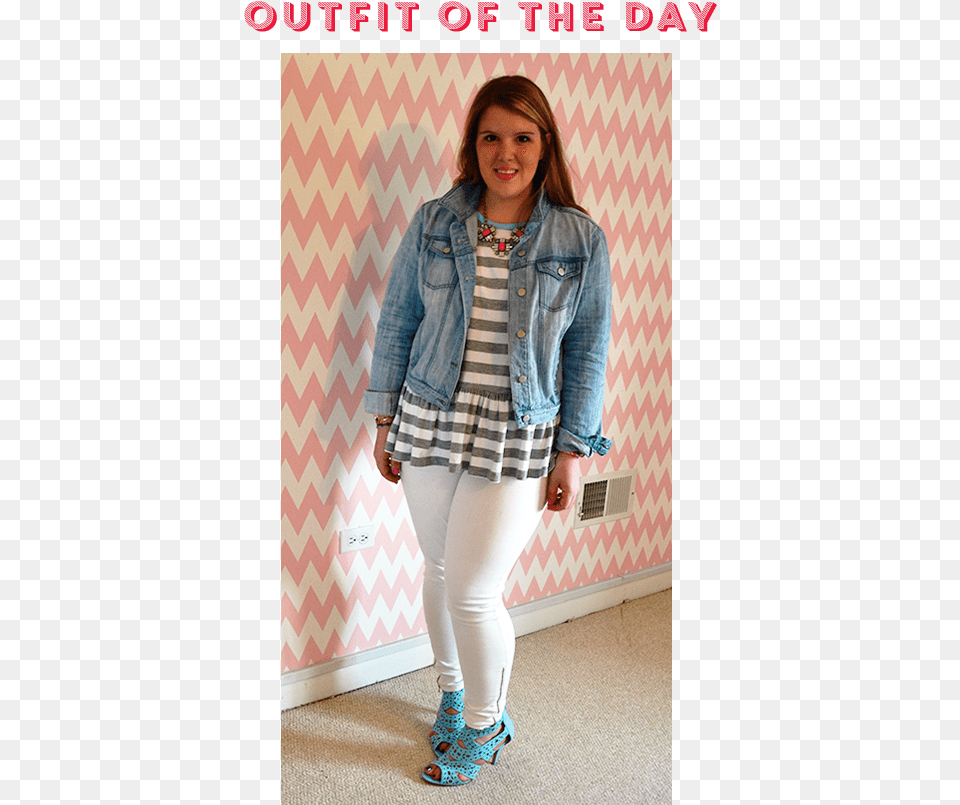 All Light Neutrals With A Surprising Pop Of Color This Girl, Blazer, Pants, Jeans, Jacket Free Png