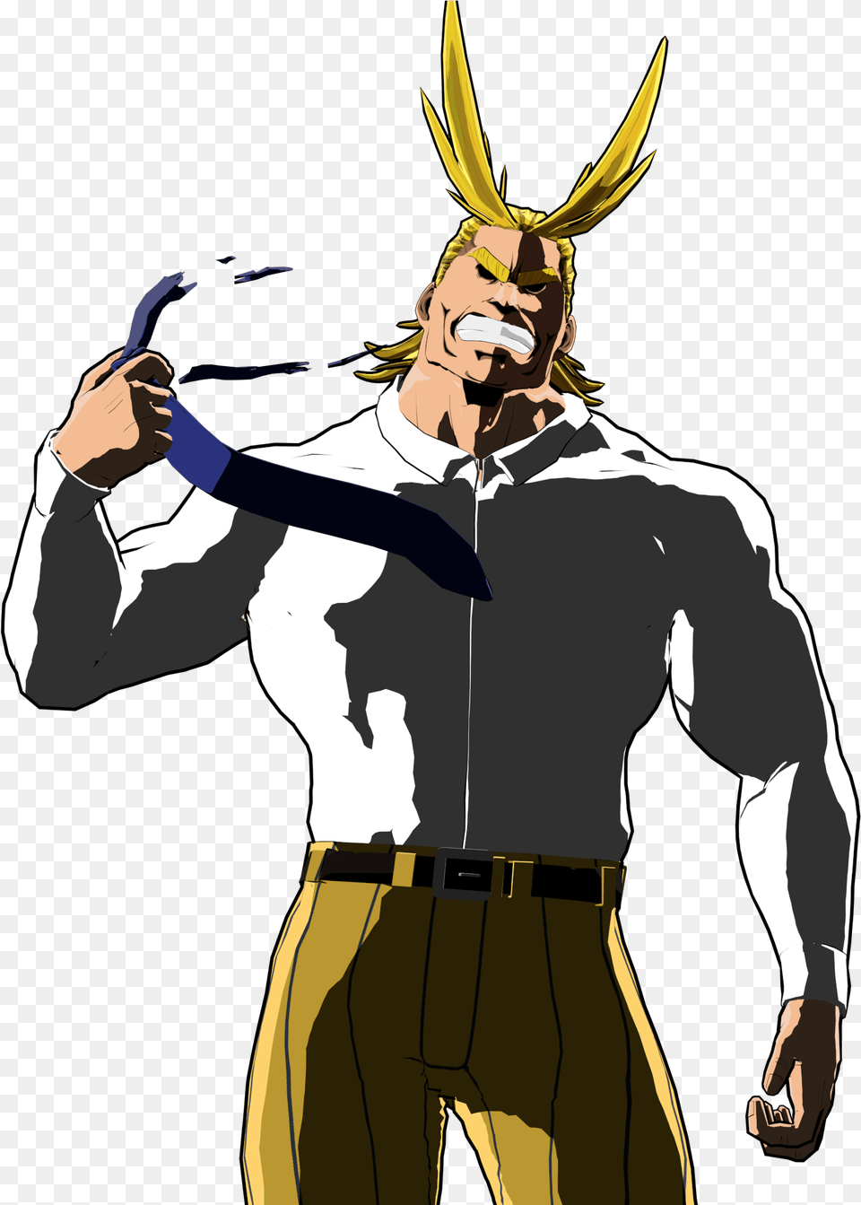 All Might 3 D, Book, Comics, Publication, Adult Free Png Download