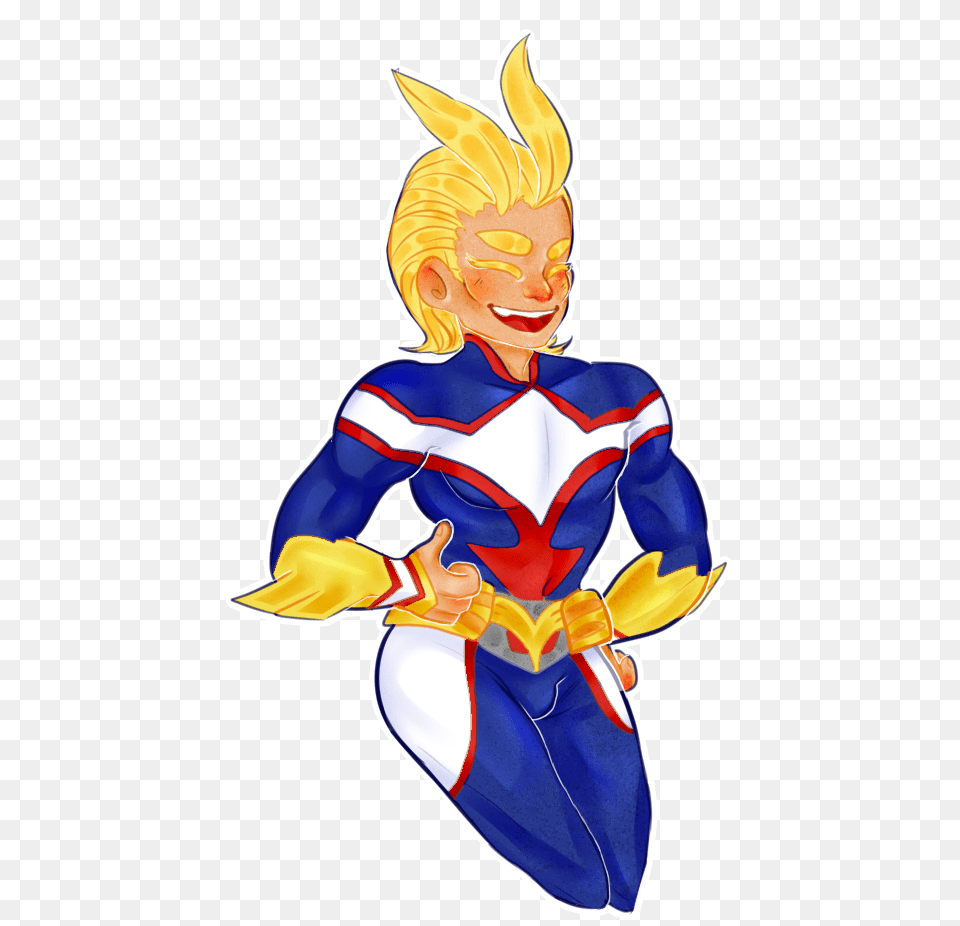 All Might, Book, Clothing, Comics, Costume Png Image