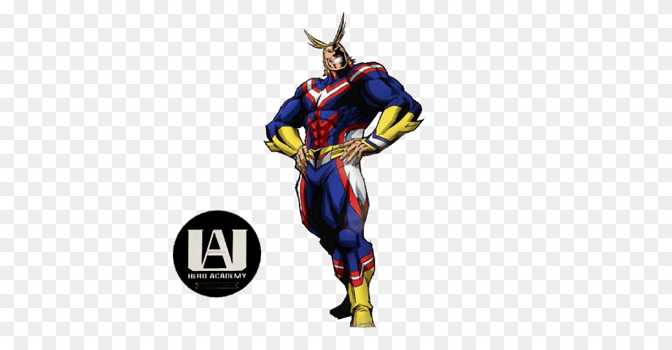 All Might Acrylic Figure Keychain Sekai, Book, Comics, Publication, Adult Png Image