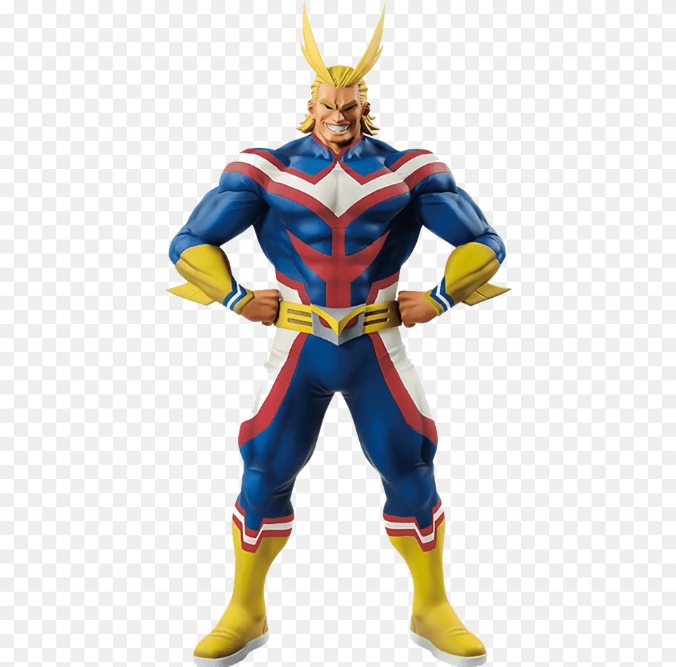 All Might Action Figure, Clothing, Costume, Person, Adult Free Png
