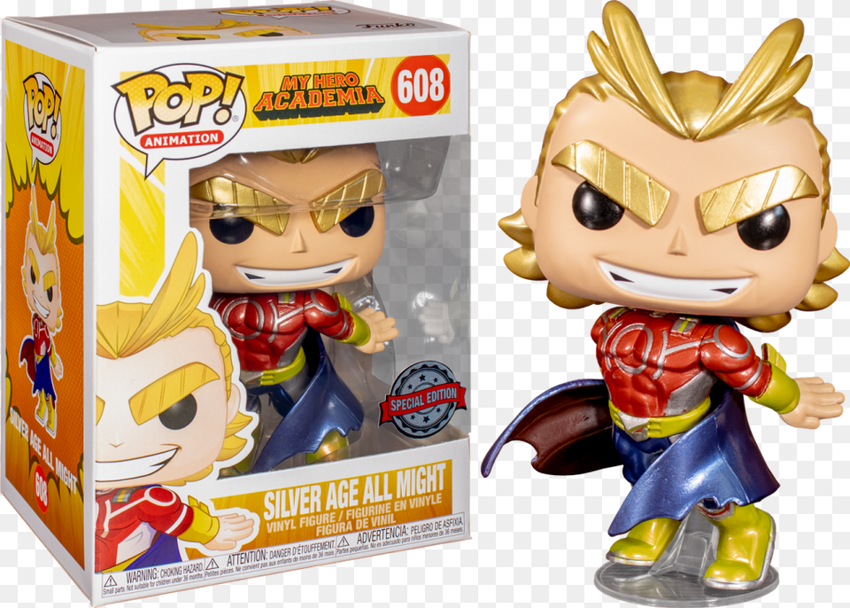 All Might Funko Pop, Figurine, Baby, Person, Face Png Image