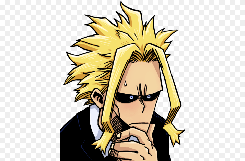 All Might Manga Transparent, Publication, Book, Comics, Adult Png