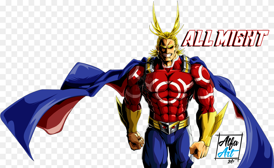 All Might Symbol Of Peace, Publication, Book, Comics, Adult Png Image