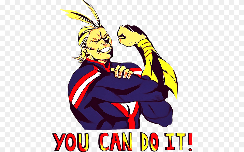 All Might Tank Top, Book, Comics, Publication, Person Png