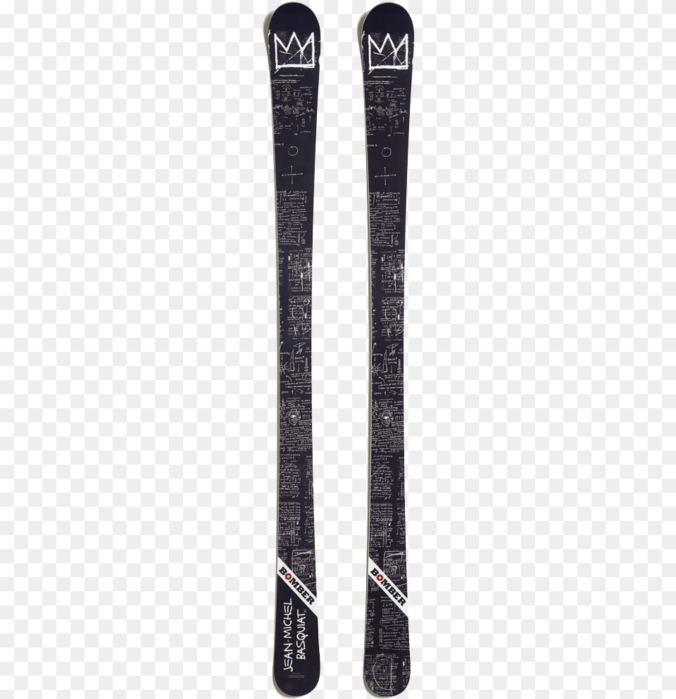 All Mountain Artist Series Basquiat Crown Ski Jean Michel Basquiat Tuxedo 1982 3 Modern Art Art, Sword, Weapon, Text, Pottery Free Png