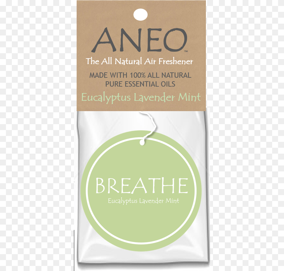 All Natural Air Freshener Breathe Ride Catalog Aneo Happy The All Natural Air Freshener, Book, Publication, Business Card, Paper Png Image