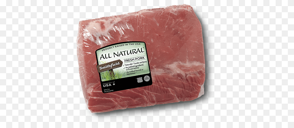 All Natural Fresh Pork Smithfield All Natural Boneless Pork Shoulder Roast, Food, Meat, Ham Free Png