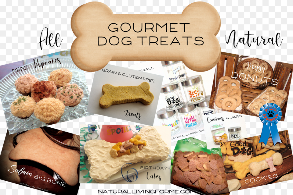 All Natural Gourmet Dog Treats Dog Treats, Food, Sweets, Cookie, Lunch Free Transparent Png