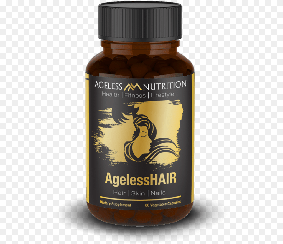 All Natural Hair Skin And Nails Supplement With Biotin Mak Hair Products From Mickey Alan Kravitz Mak Hair, Herbal, Herbs, Plant, Bottle Png Image