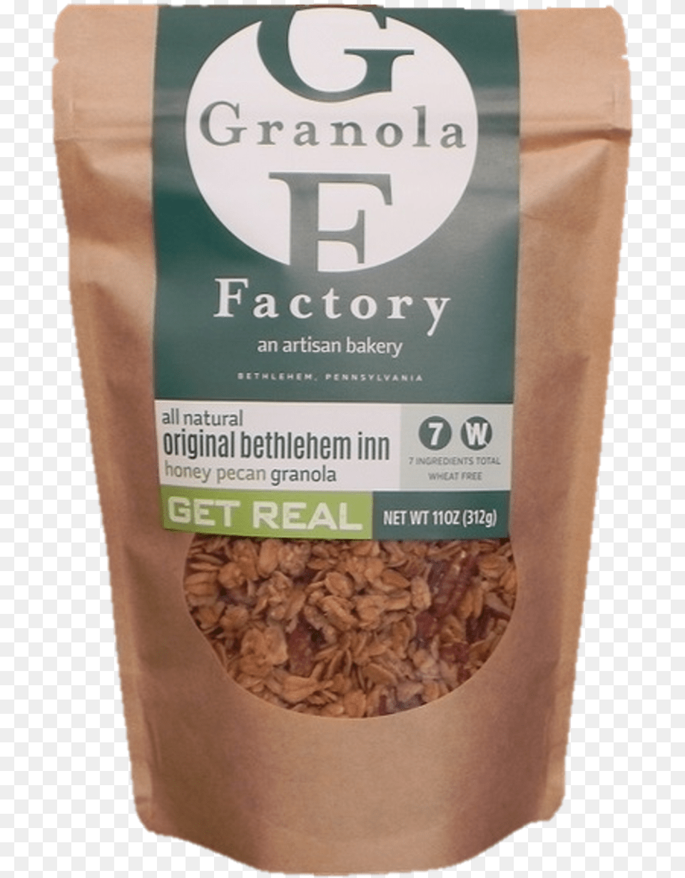 All Natural Honey Pecan Granola Bethlehem Granola Factory, Food, Grain, Produce, Person Free Png