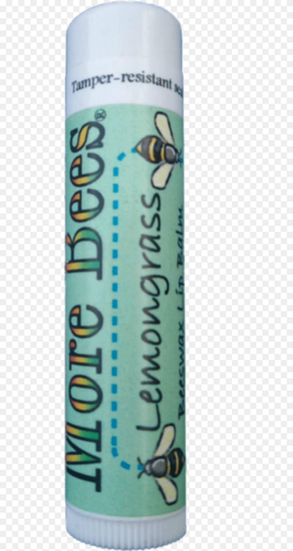 All Natural Lemongrass Beeswax Lip Balm Energy Drink, Cylinder, Can, Tin Png Image