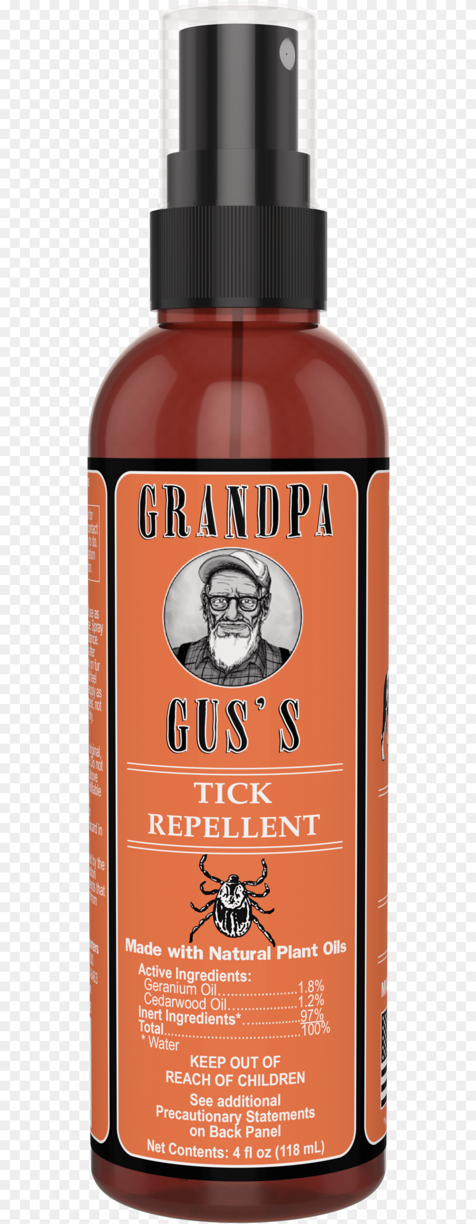 All Natural Tick Repellent, Adult, Bottle, Male, Man Free Transparent Png