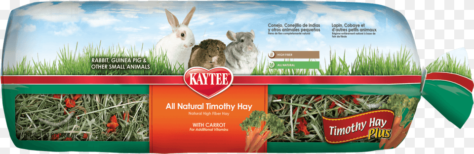 All Natural Timothy Hay With Carrot Kaytee Timothy Hay Plus, Animal, Rabbit, Plant, Mammal Free Png