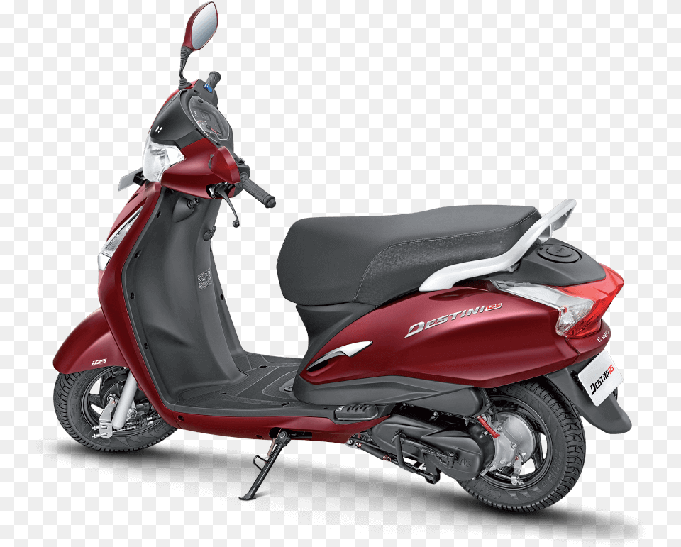 All New 125cc Energy Boost Engine Hero Destini, Scooter, Transportation, Vehicle, Machine Free Transparent Png