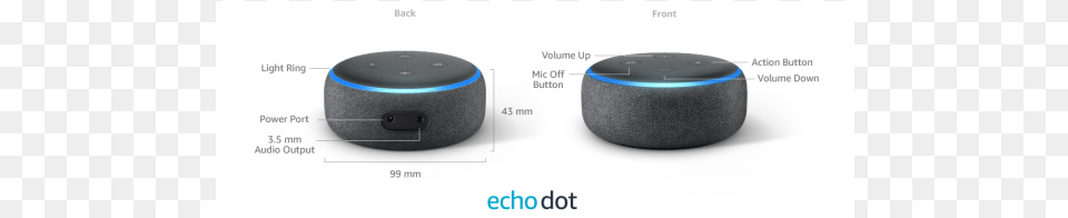 All New Echo Dot Smart Speaker With Alex, Electronics, Hockey, Ice Hockey, Ice Hockey Puck Free Png