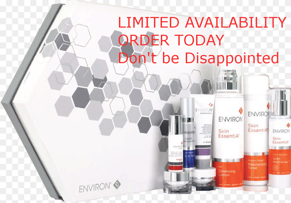 All New Environ 2017 Christmas Gift Box, Bottle, Cosmetics, Perfume, Lipstick Free Transparent Png