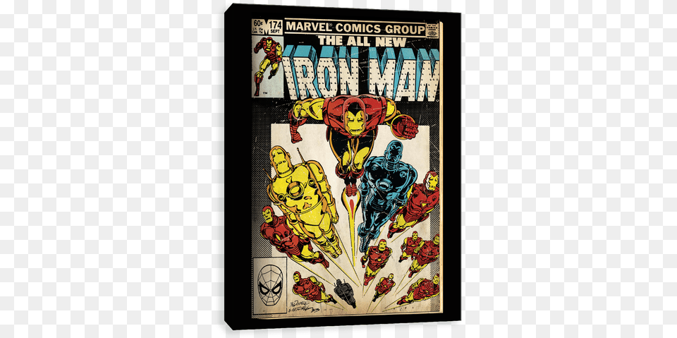 All New Iron Man Iron Man, Book, Comics, Publication, Adult Png