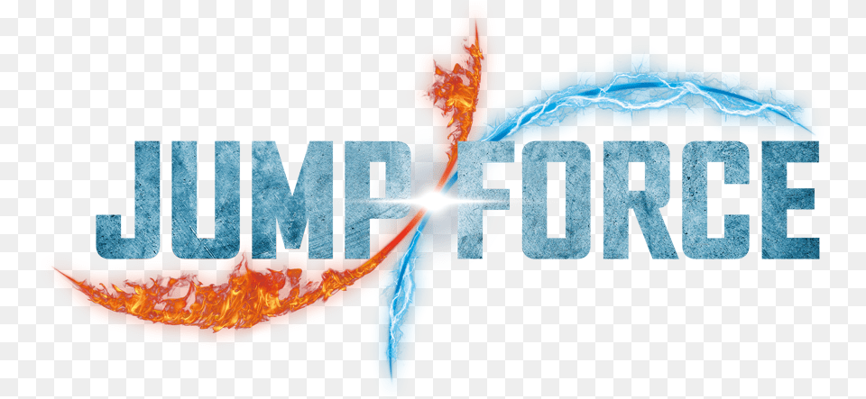 All New Jump Force Video Showcases Goku Vegeta And Frieza Jump Force Logo, Flare, Light, Ct Scan, Outdoors Free Png Download