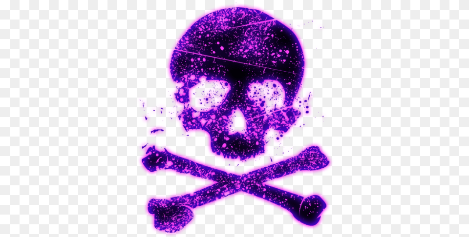 All New Skull Effects Skull Silhouette, Purple Free Transparent Png