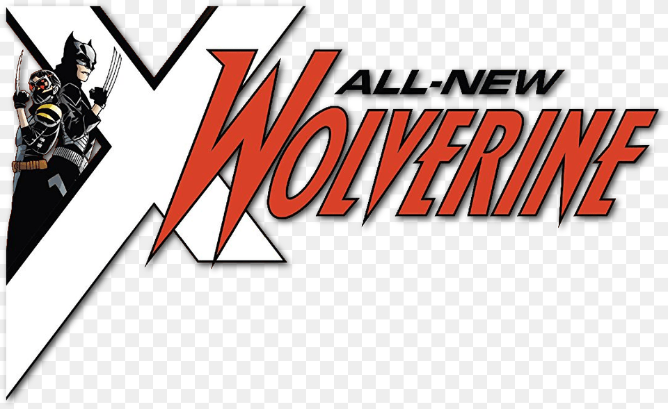 All New Wolverine Logo2 All New Wolverine Vol 5 Orphans Of X, Adult, Male, Man, Person Free Transparent Png