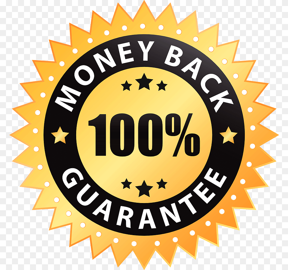All Of Our Courses Come With A 30 Day Money Back Guarantee Customer Guarantee, Logo, Badge, Symbol, Dynamite Free Transparent Png
