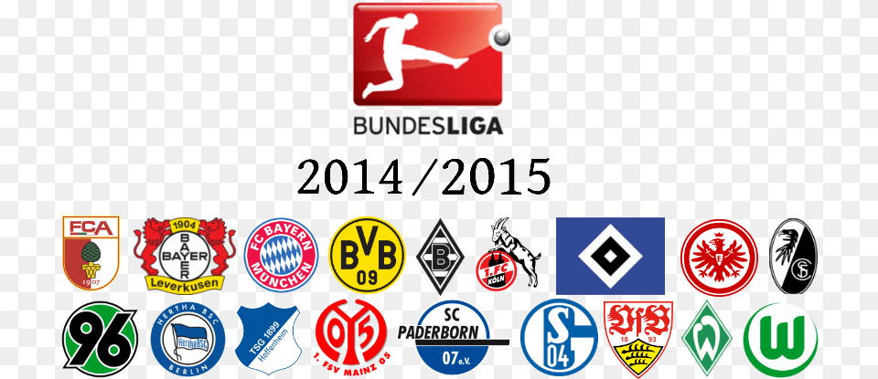 All Of The Bundesliga Clubs Qualify For The Dfb Pokal Bundesliga Team Logos 2017, Logo, Symbol, Sign Free Transparent Png