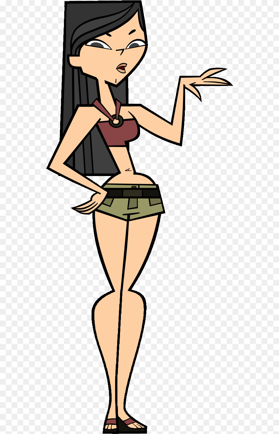All Of The Total Drama Casts Clipart Heather Total Drama Island, Adult, Person, Female, Woman Png Image