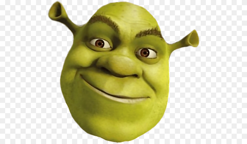 All Ogre Now Freetoedit Shrek Ogre Head Face Gree Shrek Face Transparent Background, Baby, Person, Food, Fruit Free Png