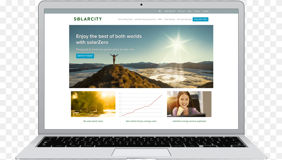 All Our Campaigns For Solarcity Are Designed To Drive Netbook, Computer, Electronics, Pc, Laptop Free Transparent Png
