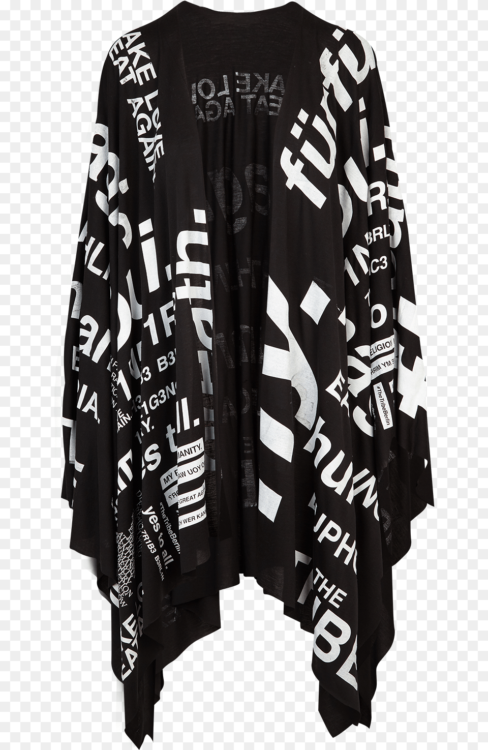 All Over Poncho Cape, Clothing, Fashion, Long Sleeve, Sleeve Free Png
